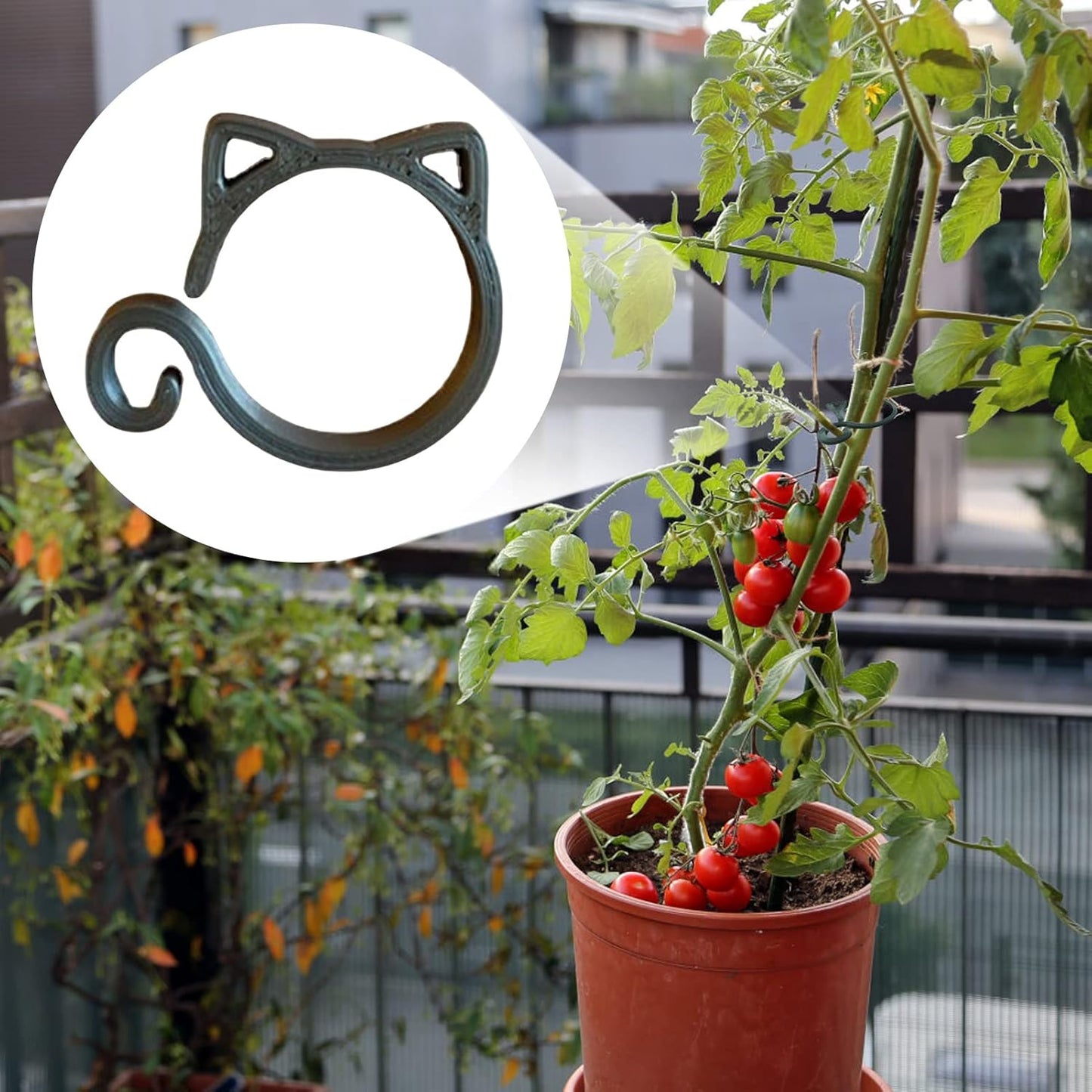 Animal-Shaped Plant Clips – Decorative Support for Garden and Indoor Plants