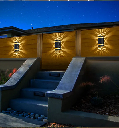 Solar Wall Light with Auto Light Detection – Outdoor Lamp with Smart Night Control