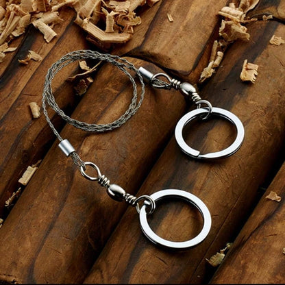 Compact Outdoor Wire Saw – Portable Tool for Gardening and Wilderness Adventures