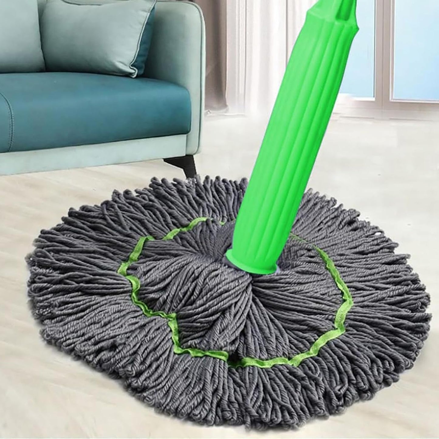 Hands-Free Self-Wringing Mop
