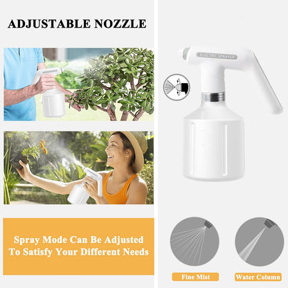 Electric Plant Watering Bottle – Automatic Spray Can with Ergonomic Handle