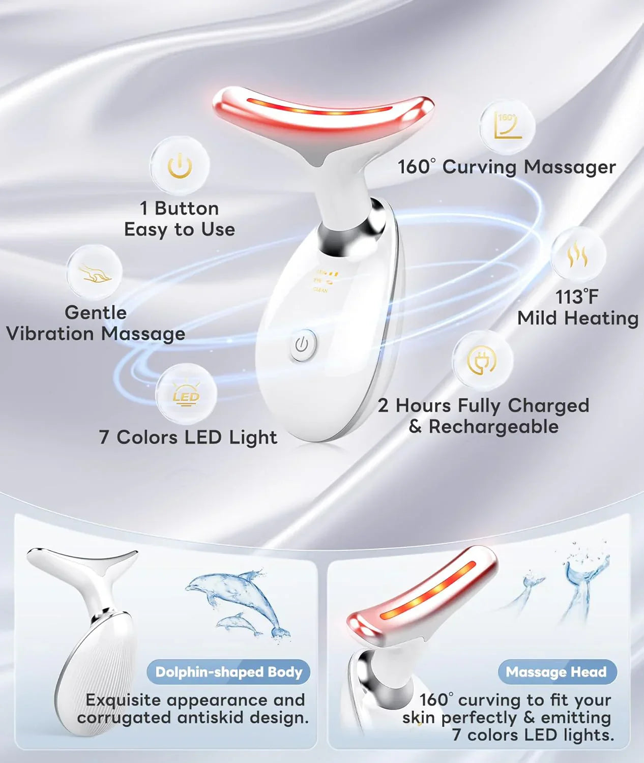 LumiGlow 7-Color LED Therapy Mask