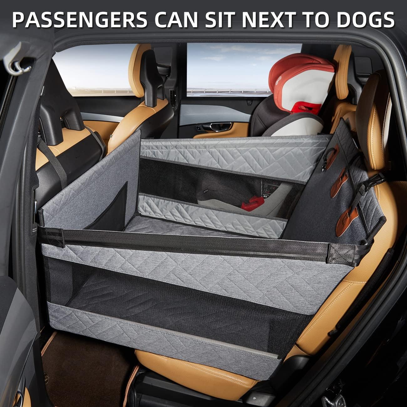 Hard Bottom Single Car Extender for Dogs