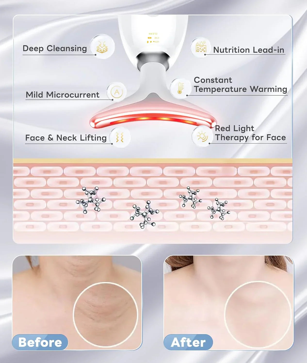 LumiGlow 7-Color LED Therapy Mask
