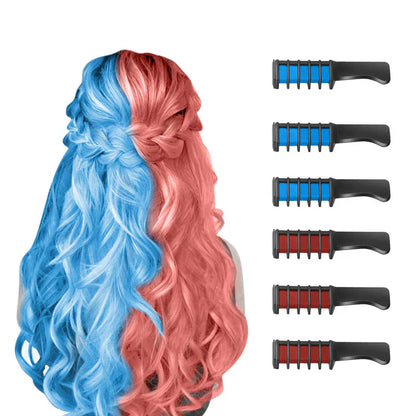 Temporary Hair Chalk Stick | Vibrant & Washable Hair Colors