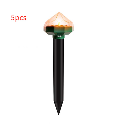 Solar-Powered Animal Repeller – Eco-Friendly Device for Garden & Yard Rodent Control
