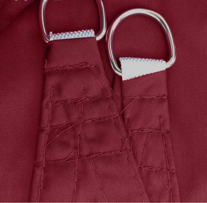 UV-Resistant Rectangular Sun Shade Sail - Outdoor Shade with Durable Rope for Protection