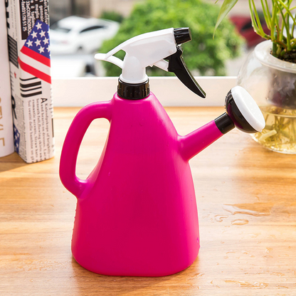 Versatile Watering Can with Spray Nozzle - Perfect for Garden Plants and Precise Watering