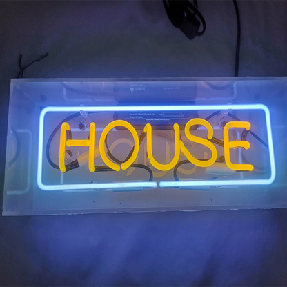 Acrylic Neon Light Sign – LED Table Lamp for Living Room & Bedroom Decor