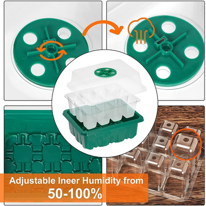 Plant Cultivation Kit with Grow Light - Complete Set for Thriving Indoor Plants