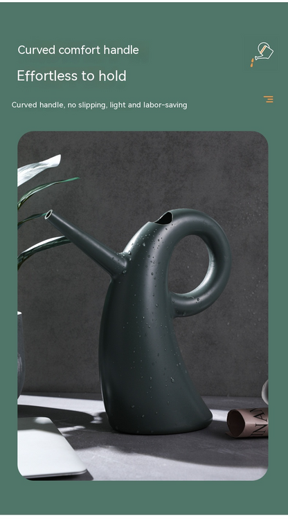Watering Basin with Long Spout - Elegant Design for Accurate Plant Watering
