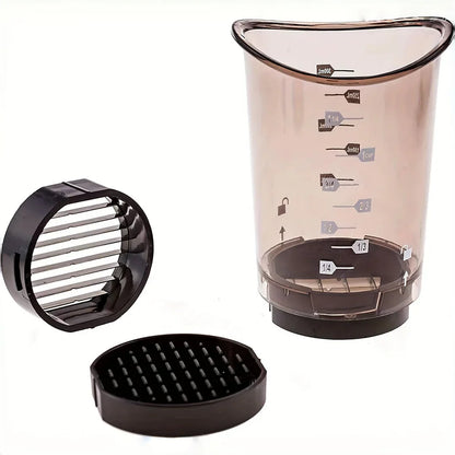 3-in-1 Manual Vegetable Slicer, Cutter & Chopper