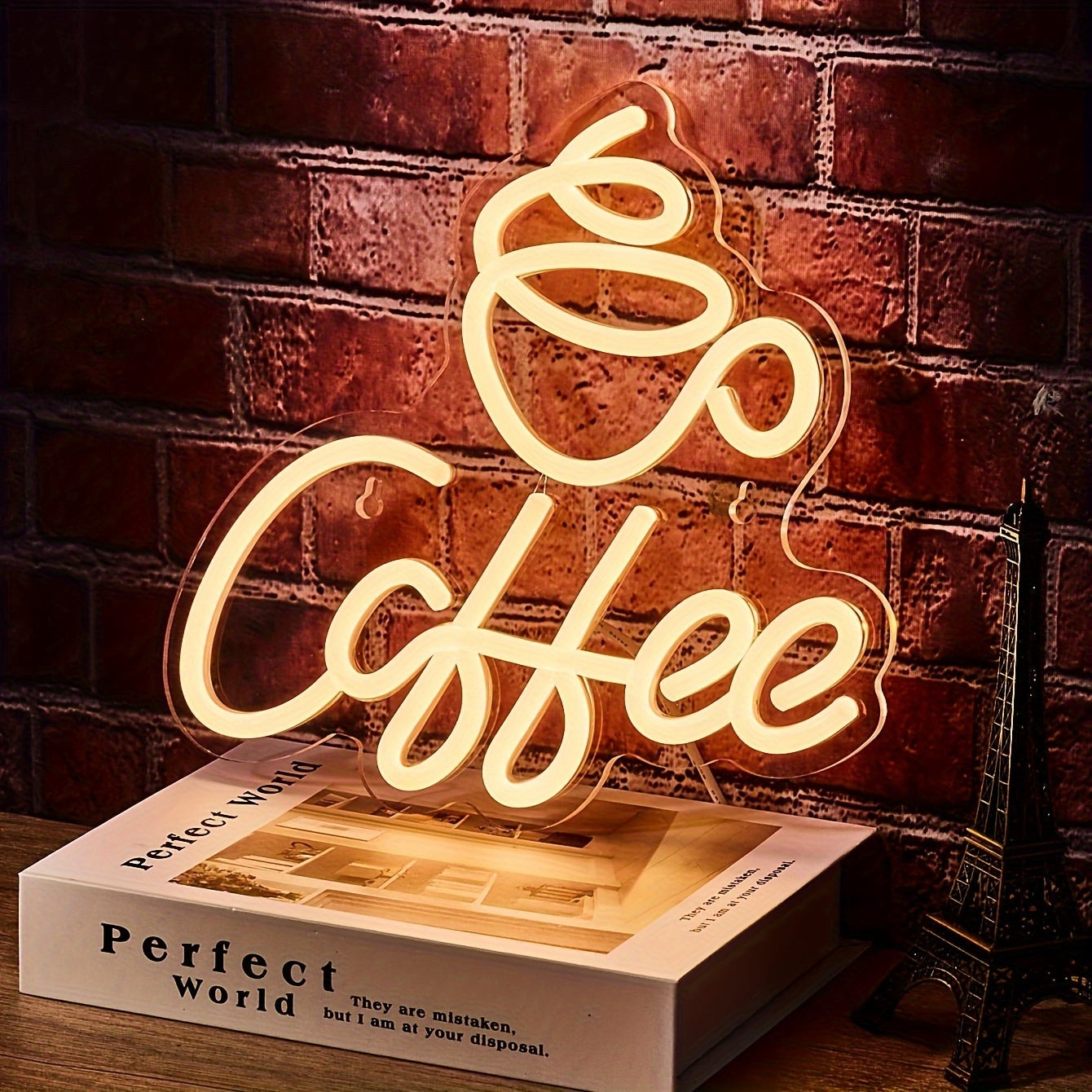 Neon LED Coffee Wall Sign – Stylish Coffee-Inspired Décor