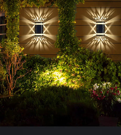 Solar Wall Light with Auto Light Detection – Outdoor Lamp with Smart Night Control