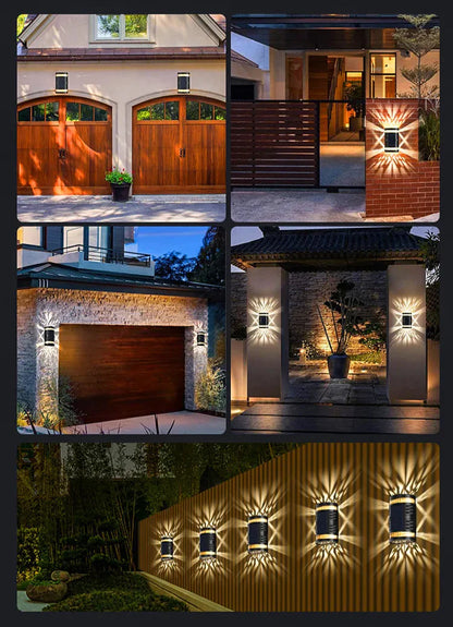 Solar Wall Light with Auto Light Detection – Outdoor Lamp with Smart Night Control