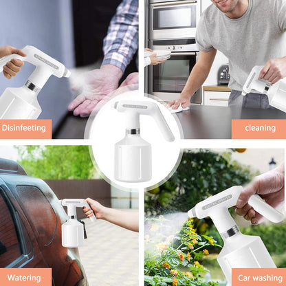 Electric Plant Watering Bottle – Automatic Spray Can with Ergonomic Handle