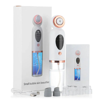 Pore Vacuum and Hydrodermabrasion Facial Device