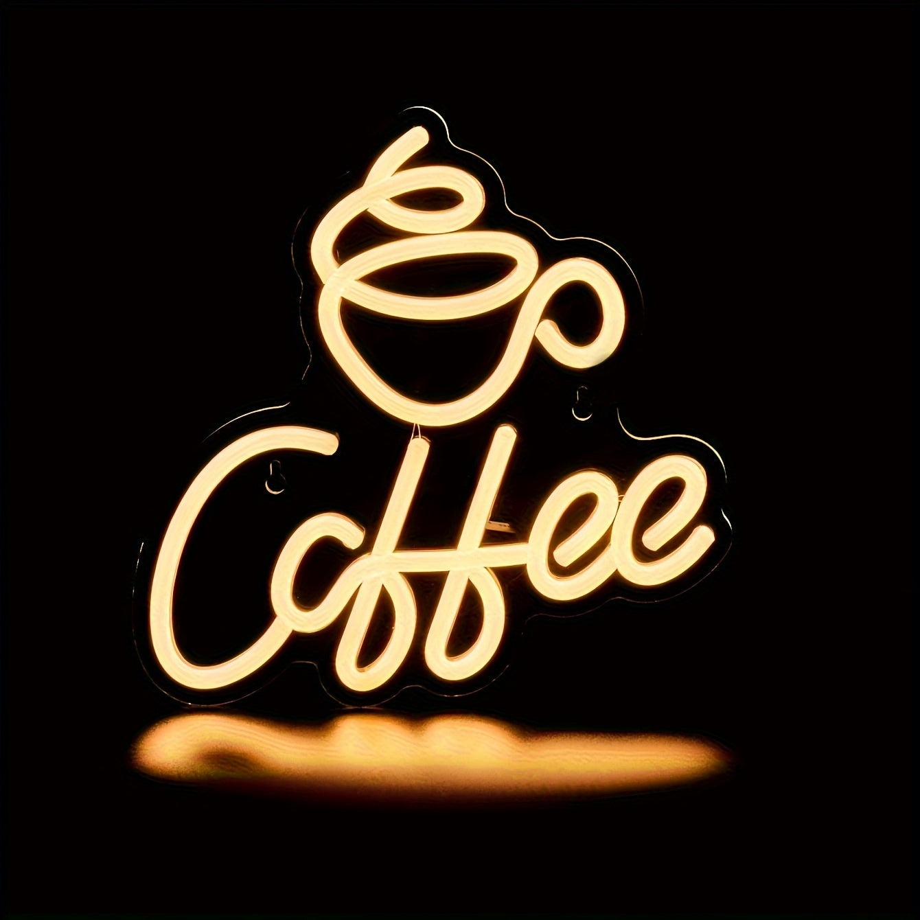 Neon LED Coffee Wall Sign – Stylish Coffee-Inspired Décor