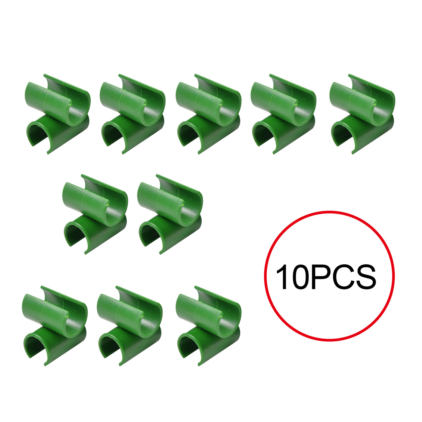 Garden Plant Support Clip – Practical Holder for Fences, Poles, and Netting