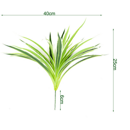 Lifelike Artificial Grass Plant in Pot – Decorative Greenery for Home and Office Décor
