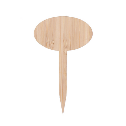 Reusable Wooden Plant Markers – Writable Labels for Garden & Balcony Herbs