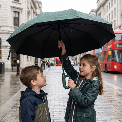 Premium Automatic Folding Umbrella for Sun & Rain – Compact & Windproof