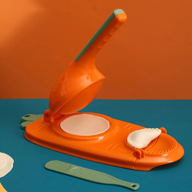 Efficient Dumpling Mould with Lever Mechanism – Quick and Even Dumplings Maker for Easy Cooking