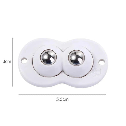 Self-Adhesive Universal Caster Wheels (4-Pack)