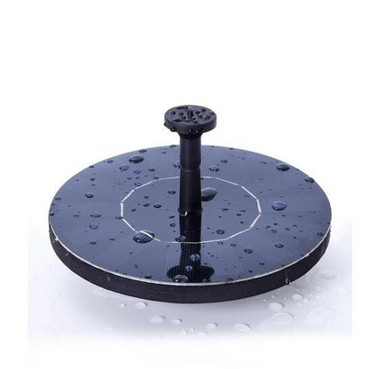 Solar-Powered Water Fountain Pump – Bubbling Fountain with Solar Panel