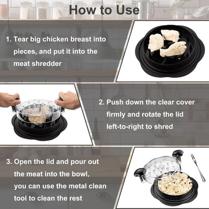 Effortless Meat Shredder