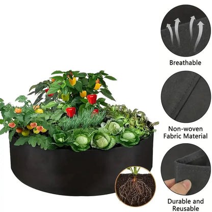 Circular Plant Growth Bag - Durable Garden Container for Healthy Plant Development