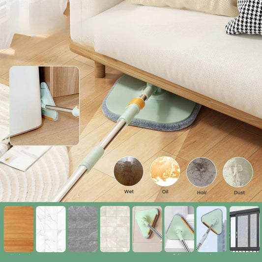 Self-Cleaning Mop with 360° Rotation and Bucket – Effortless Floor Cleaning Solution