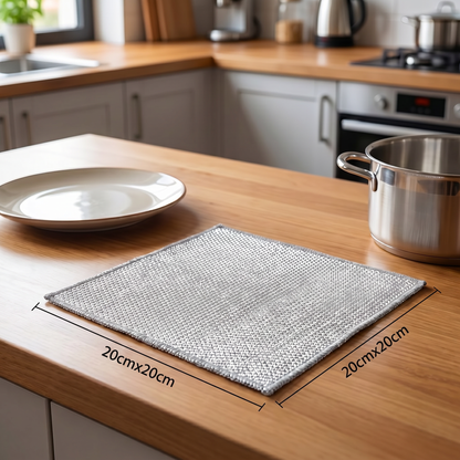 Multi-Purpose Reusable Cleaning Cloths – For Dishes, Kitchen, Stove & Grill (20 Pieces)