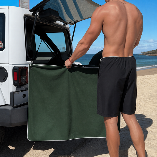 Extra Large Magnetic Bath Towel – Quick-Drying Beach and Bath Towel for Swimming and Outdoor Use