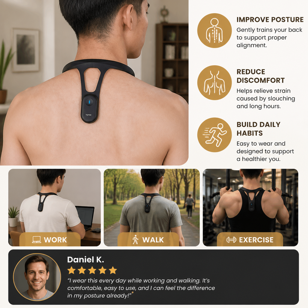 Ergonomic Posture Corrector – Back Support Device for Improving Healthy Posture in Daily Life