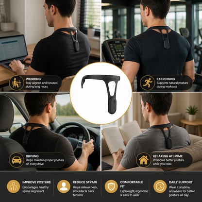 Ergonomic Posture Corrector – Back Support Device for Improving Healthy Posture in Daily Life