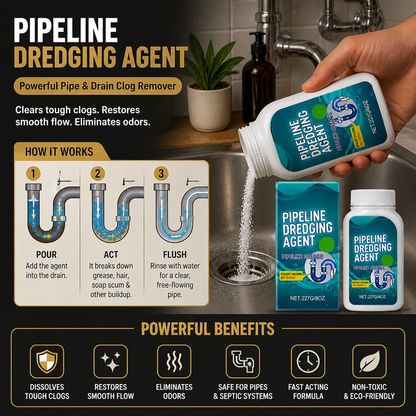 Drain Cleaner – Powerful Pipe & Drain Clog Remover