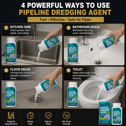 Drain Cleaner – Powerful Pipe & Drain Clog Remover