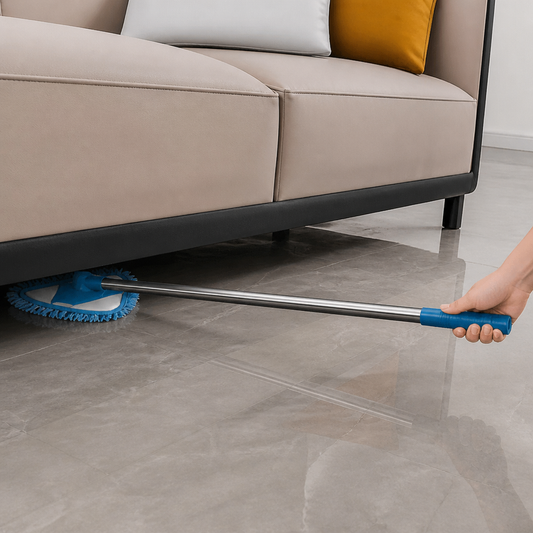 Triangle Extendable Wall Cleaning Mop for Hard to Reach Areas