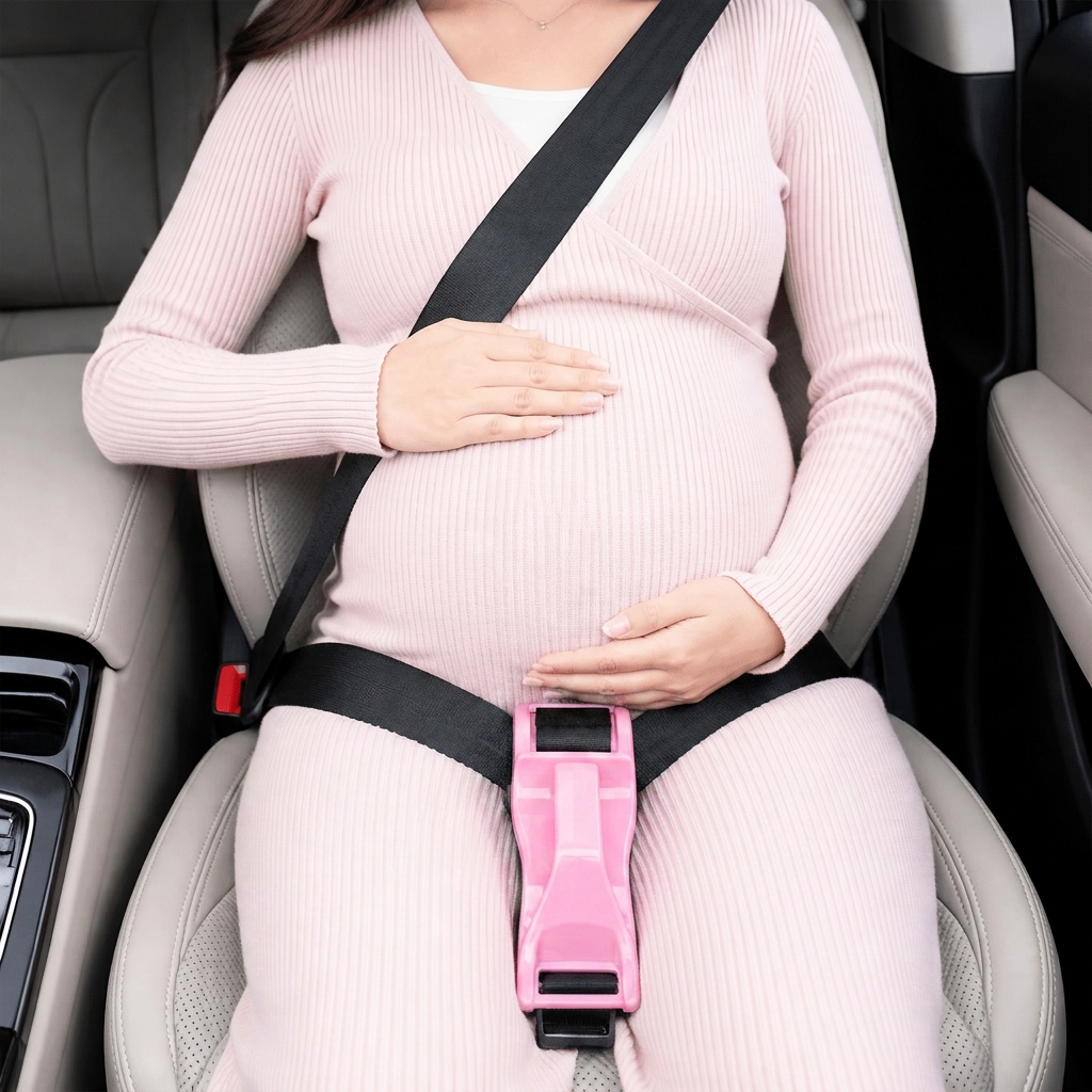 Car Travel Maternity Belly Support Strap – Adjustable & Comfortable Pregnancy Support