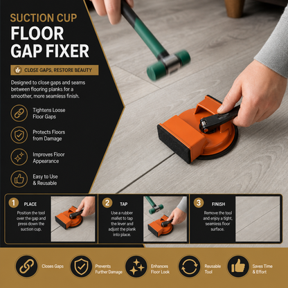 Suction Cup Floor Gap Fixer
