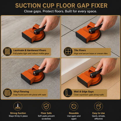Suction Cup Floor Gap Fixer