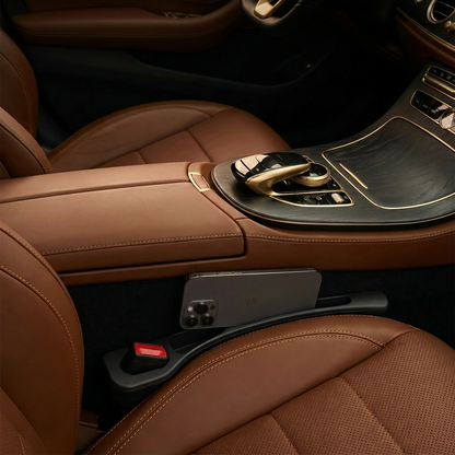 Universal Car Seat Gap Filler with Storage Function for a Cleaner Interior