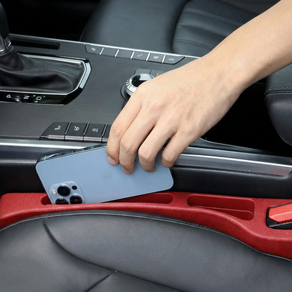 Universal Car Seat Gap Filler with Storage Function for a Cleaner Interior