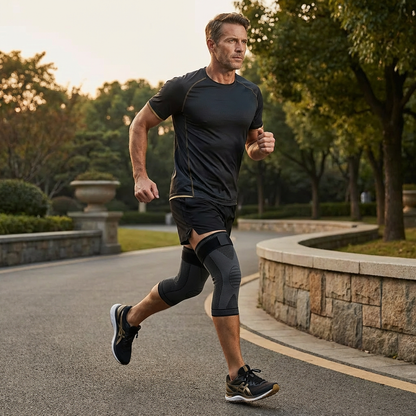 Elastic Knee Brace with Compression – Non-Slip & Stabilizing