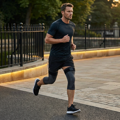 Elastic Knee Brace with Compression – Non-Slip & Stabilizing