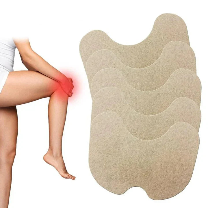 Knee Support and Pain Relief Patch Set