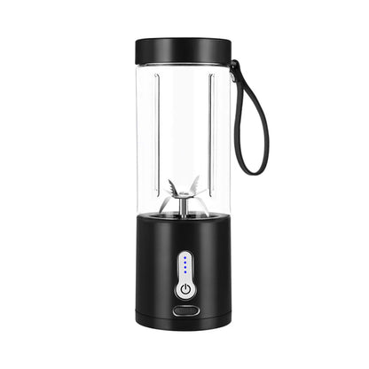 Portable 6-Blade Smoothie Maker - Compact Travel Blender