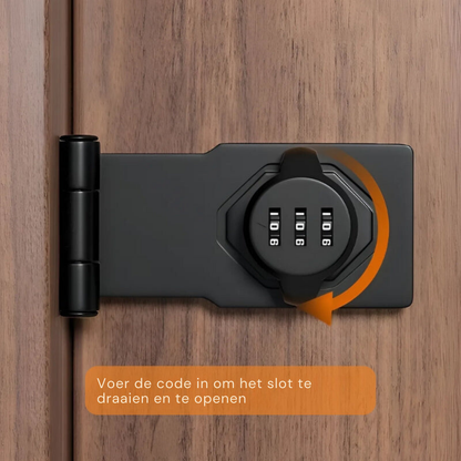 Keyless Code Lock for Doors with Security Combination