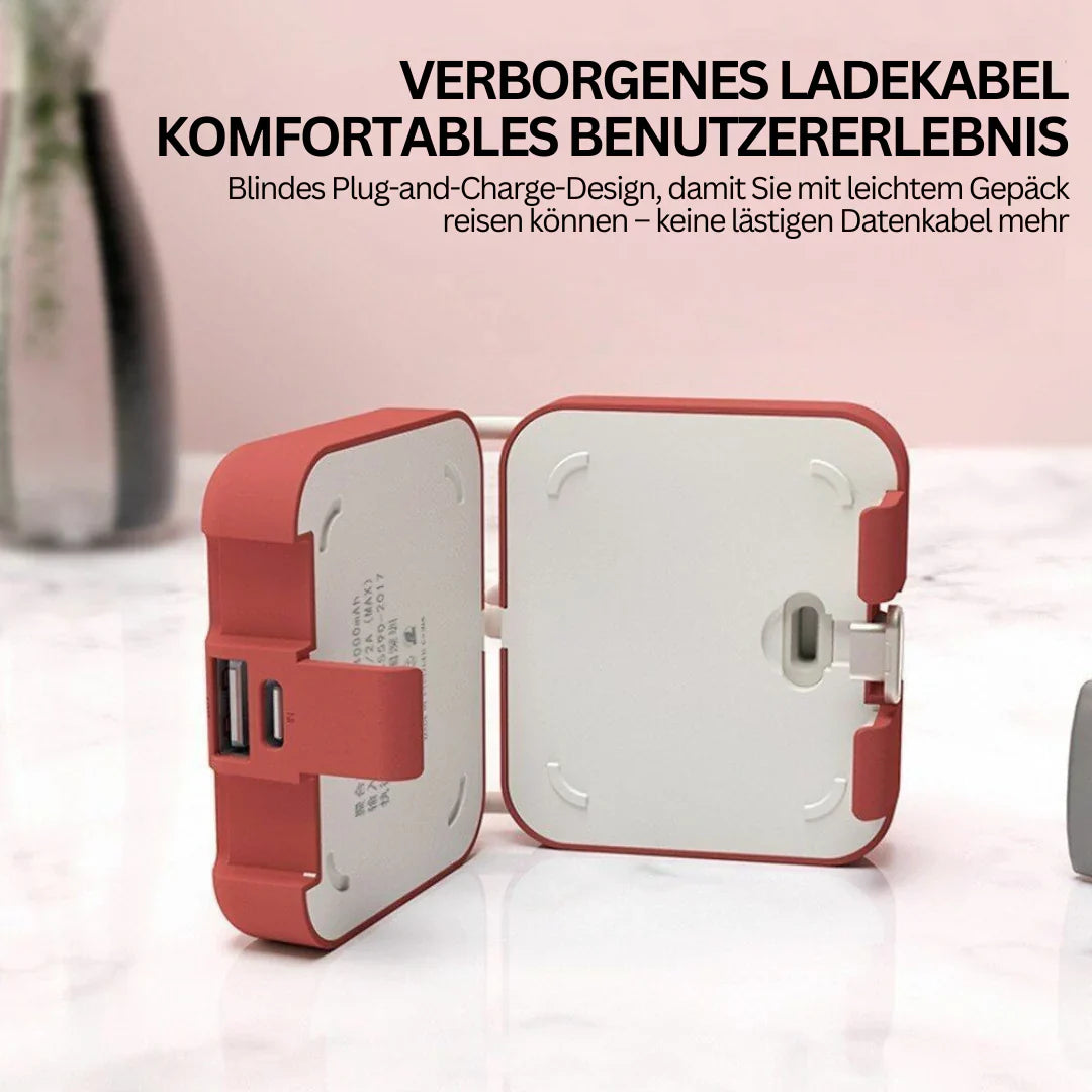 Portable Foldable Power Bank – Compact Emergency Charger for On-the-Go Charging